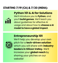 Free Zoom Classes: Computer Science, AI & Startup Camp